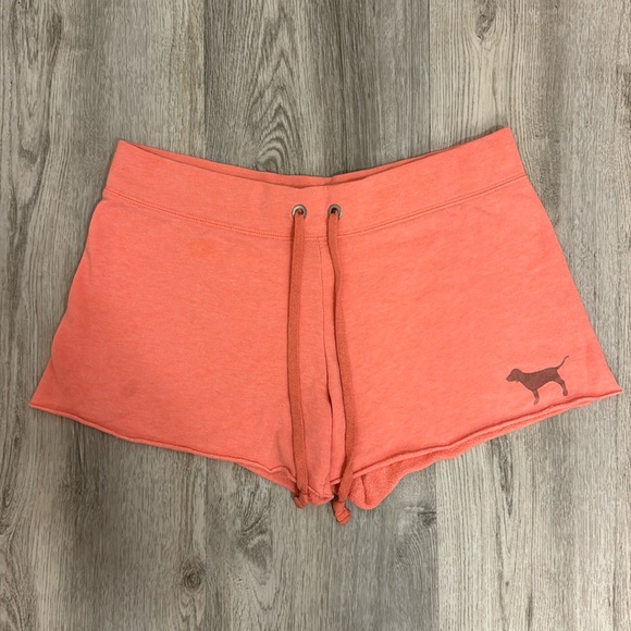 PINK Victoria's Secret Pants - Pink Victoria secret orange shorts size small